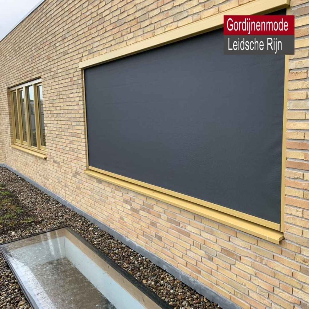 Gordijnenmode Leidsche Rijn De Meern - Buitenzonwering Screen RAL 10