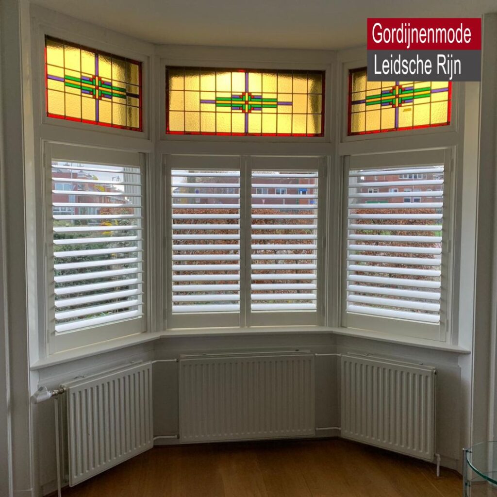 Gordijnenmode Leidsche Rijn De Meern - Shutters 5 glas in lood