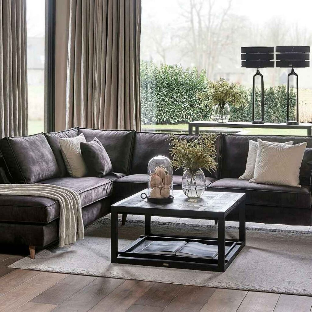 Riviera Maison stijl gordijn