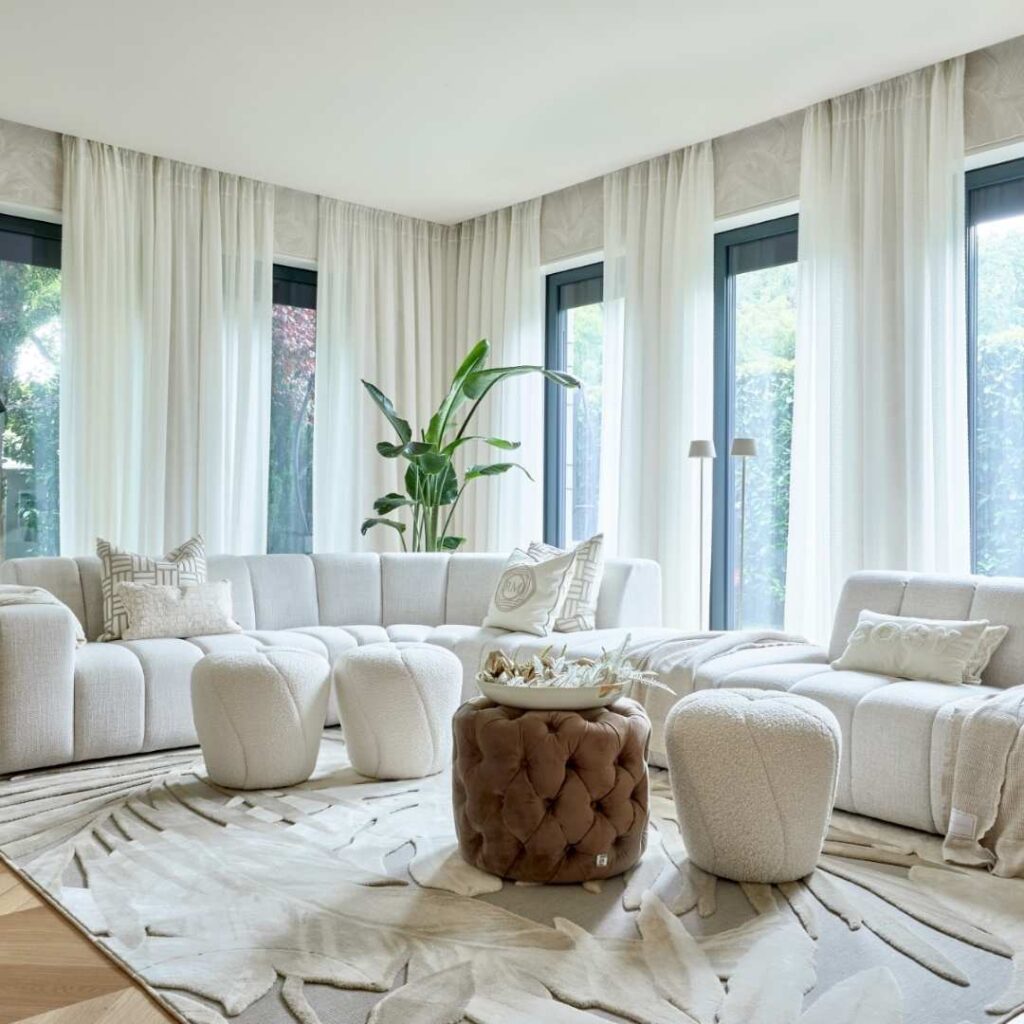 Riviera Maison stijl gordijnen inbetweens