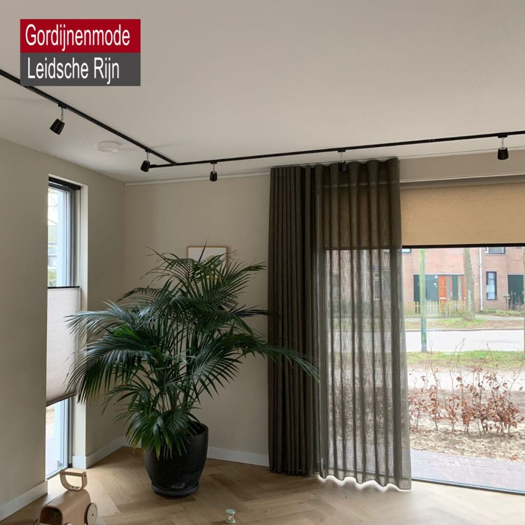 Gordijnenmode Leidsche Rijn De Meern - Duetgordijn duette dupli cominatie vitrage