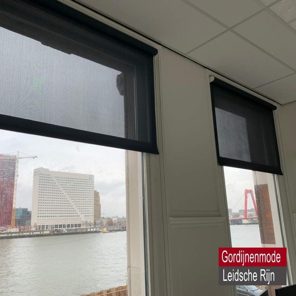Gordijnenmode Leidsche Rijn De Meern - Rolgordijn screendoek transparant